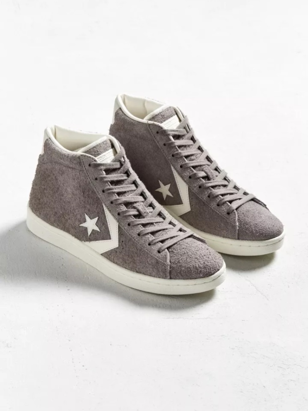 Converse Pro Leather 76 Vintage Suede High Top Sneakers Shoes 155336C Grey Size